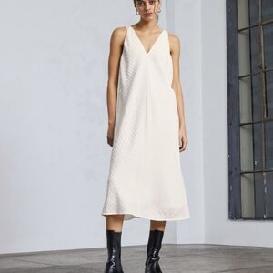 Everlane City Stripe Midi Dress Size 10